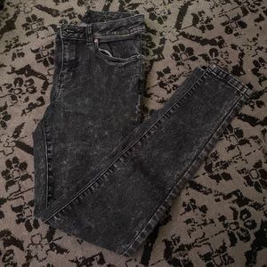 Womens Skinny Jeans Dark Gray